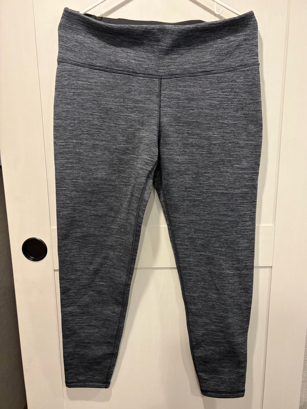 Athleta Dark Heather Gray High-Rise Performance Leggings - Picture 2 of 7
